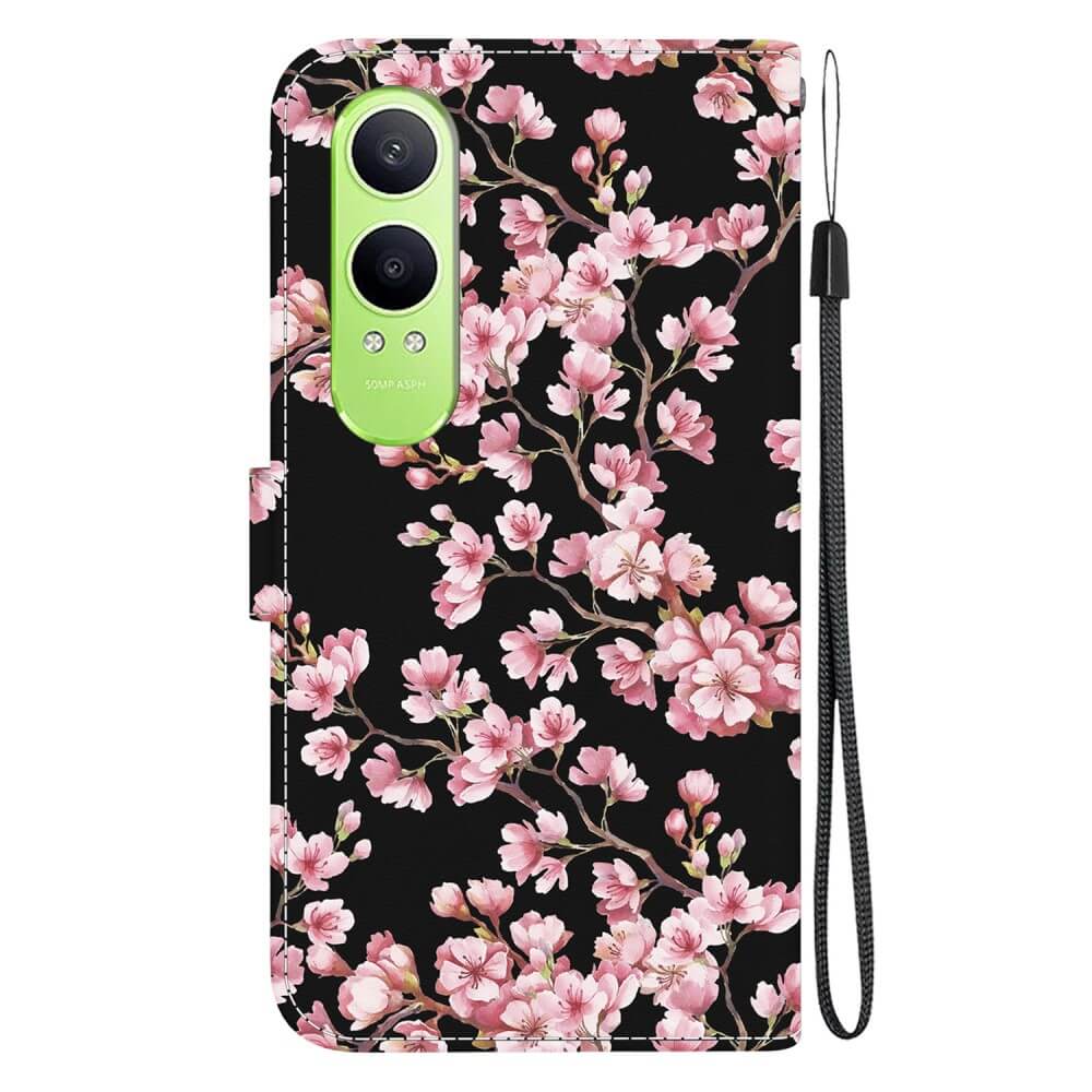 OnePlus Nord CE4 Lite - Wallet Case with Flower Motif
