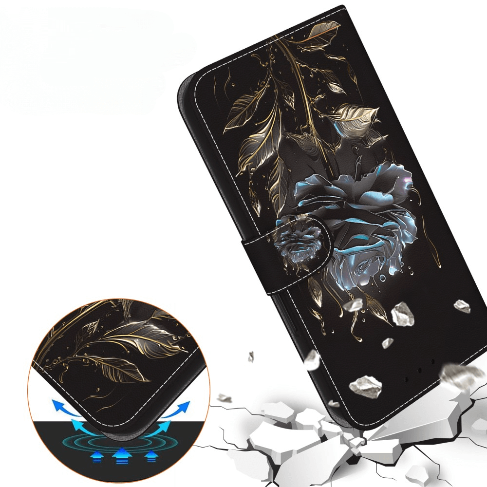 OnePlus Nord CE4 Lite - Wallet Case with Flower Motif