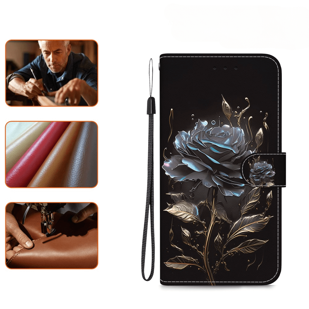 OnePlus Nord CE4 Lite - Wallet Case with Flower Motif