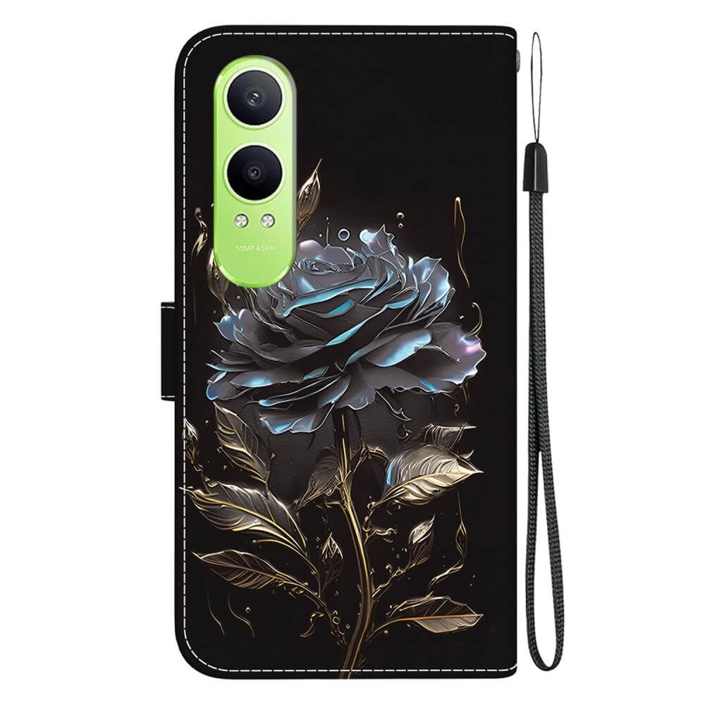 OnePlus Nord CE4 Lite - Wallet Case with Flower Motif