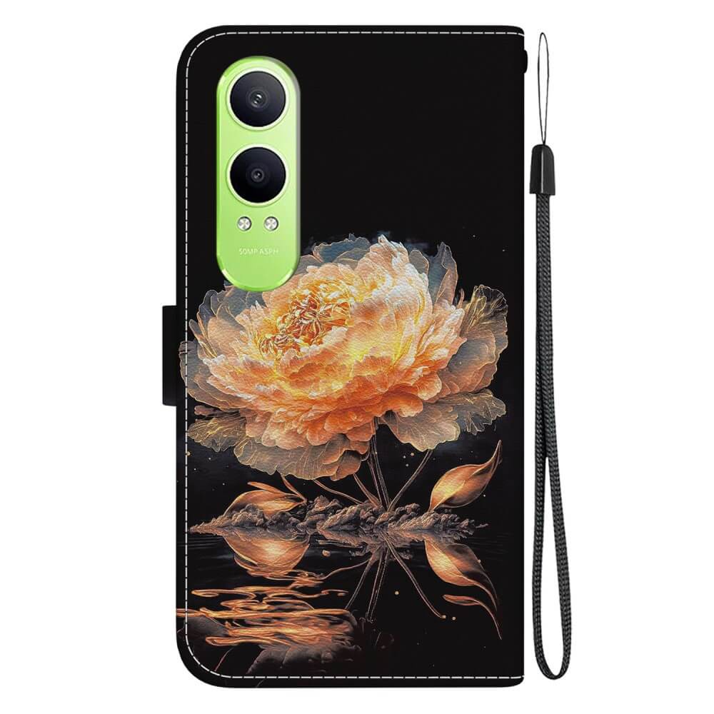 OnePlus Nord CE4 Lite - Wallet Case with Flower Motif