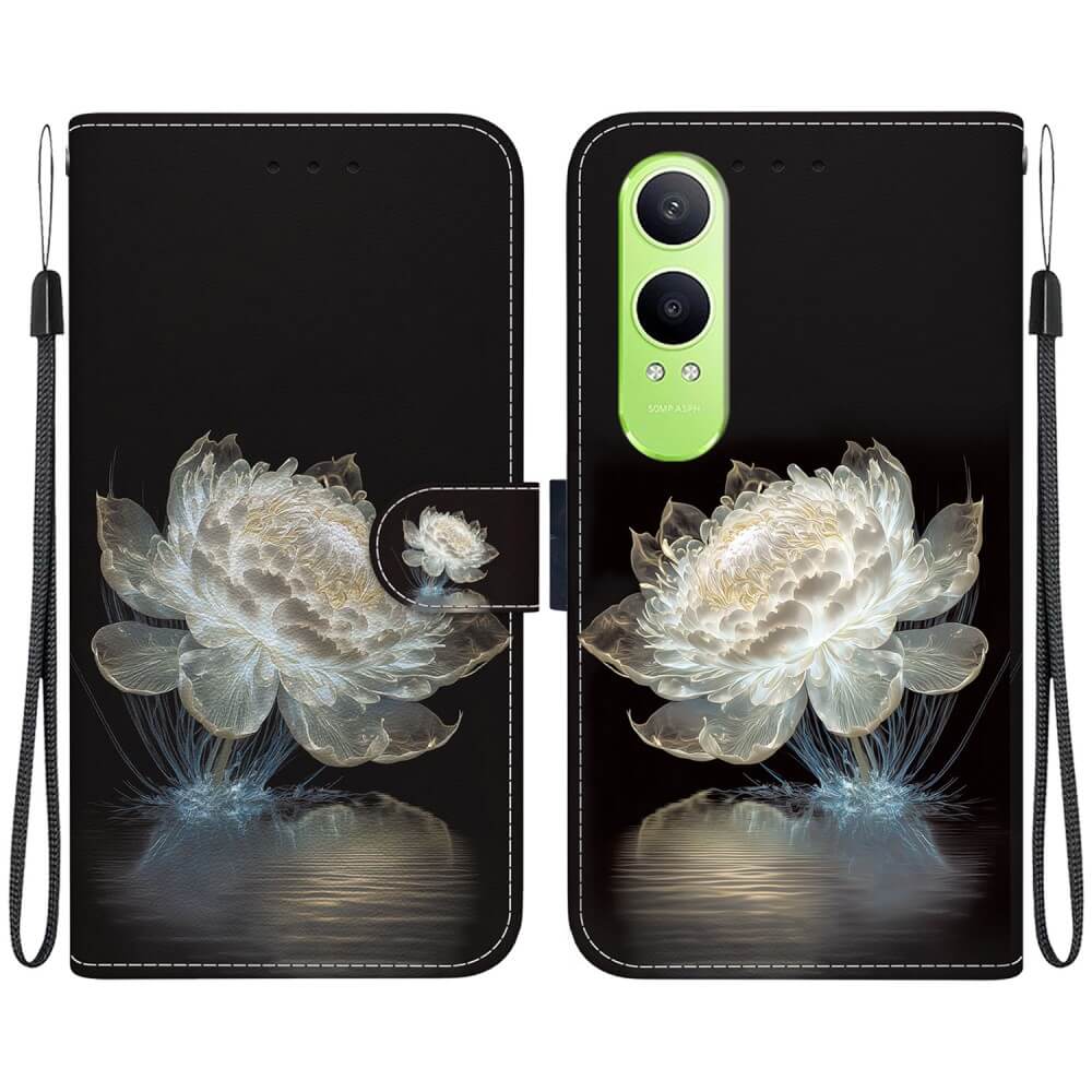 OnePlus Nord CE4 Lite - Wallet Case with Flower Motif