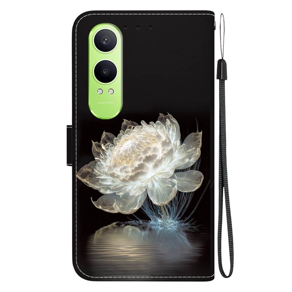 OnePlus Nord CE4 Lite - Wallet Case with Flower Motif