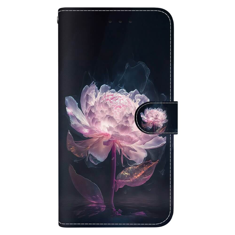 Galaxy A16 - Tasche Hülle mit Blüten Motiv