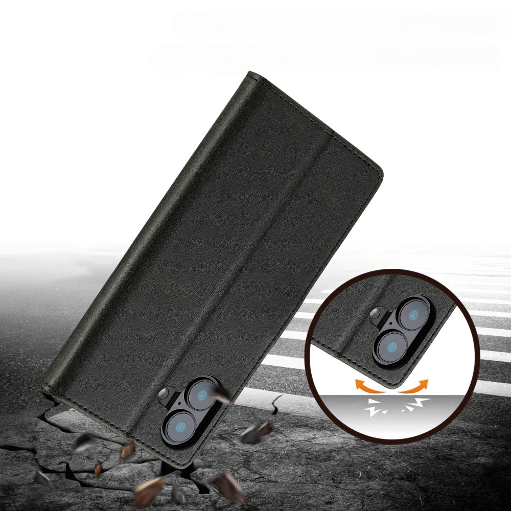 iPhone 16 - LC.IMEEKE Custodia in pelle