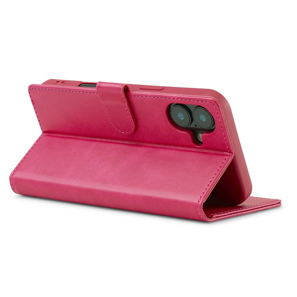 iPhone 16 - LC.IMEEKE Custodia in pelle