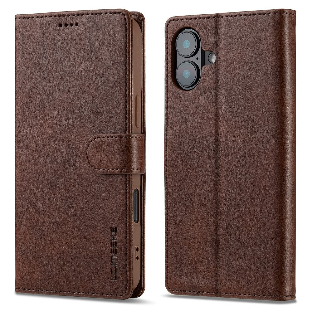 iPhone 16 - LC.IMEEKE Custodia in pelle