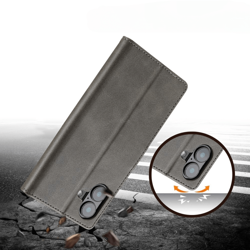 iPhone 16 - LC.IMEEKE Custodia in pelle