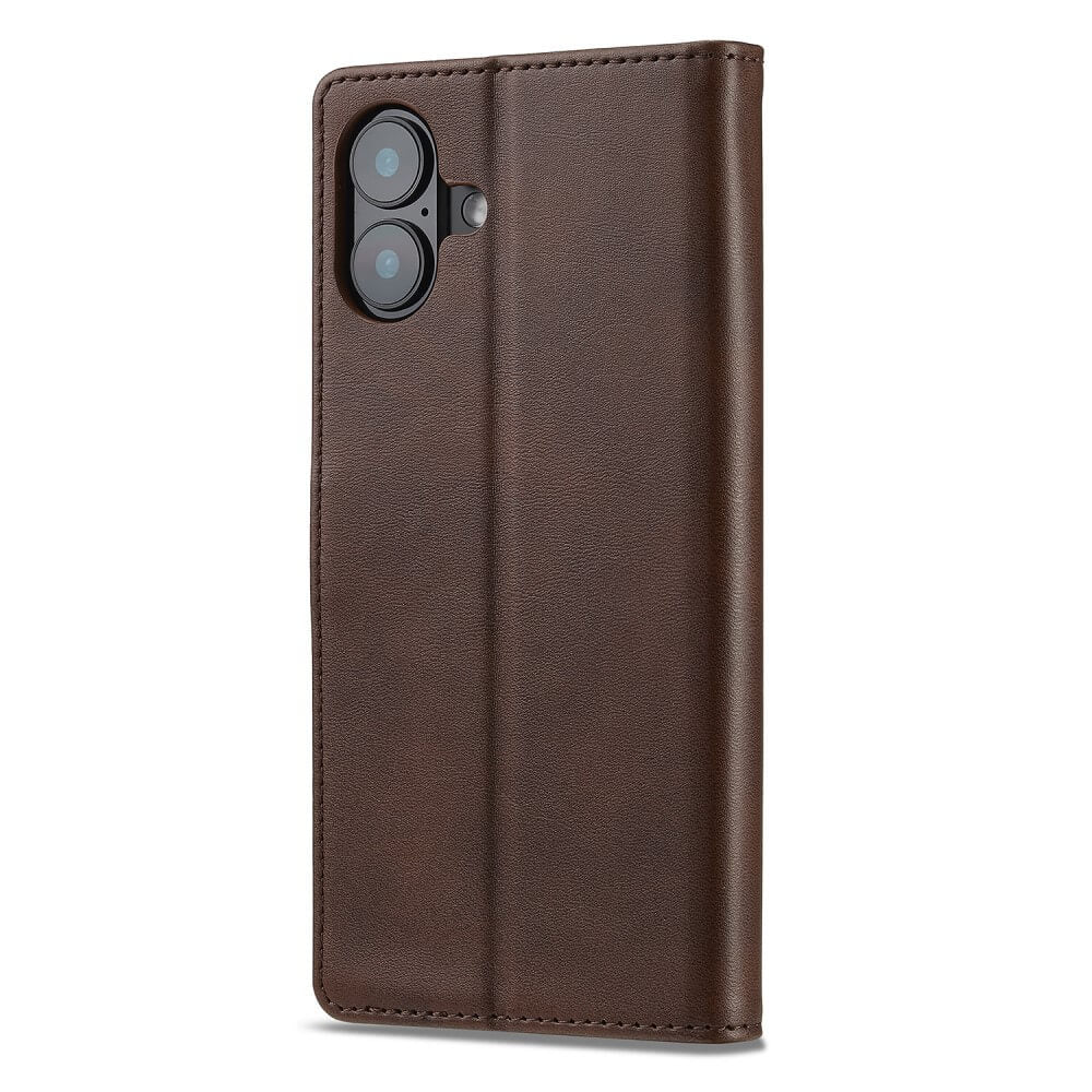 iPhone 16 Plus - LC.IMEEKE Custodia in pelle
