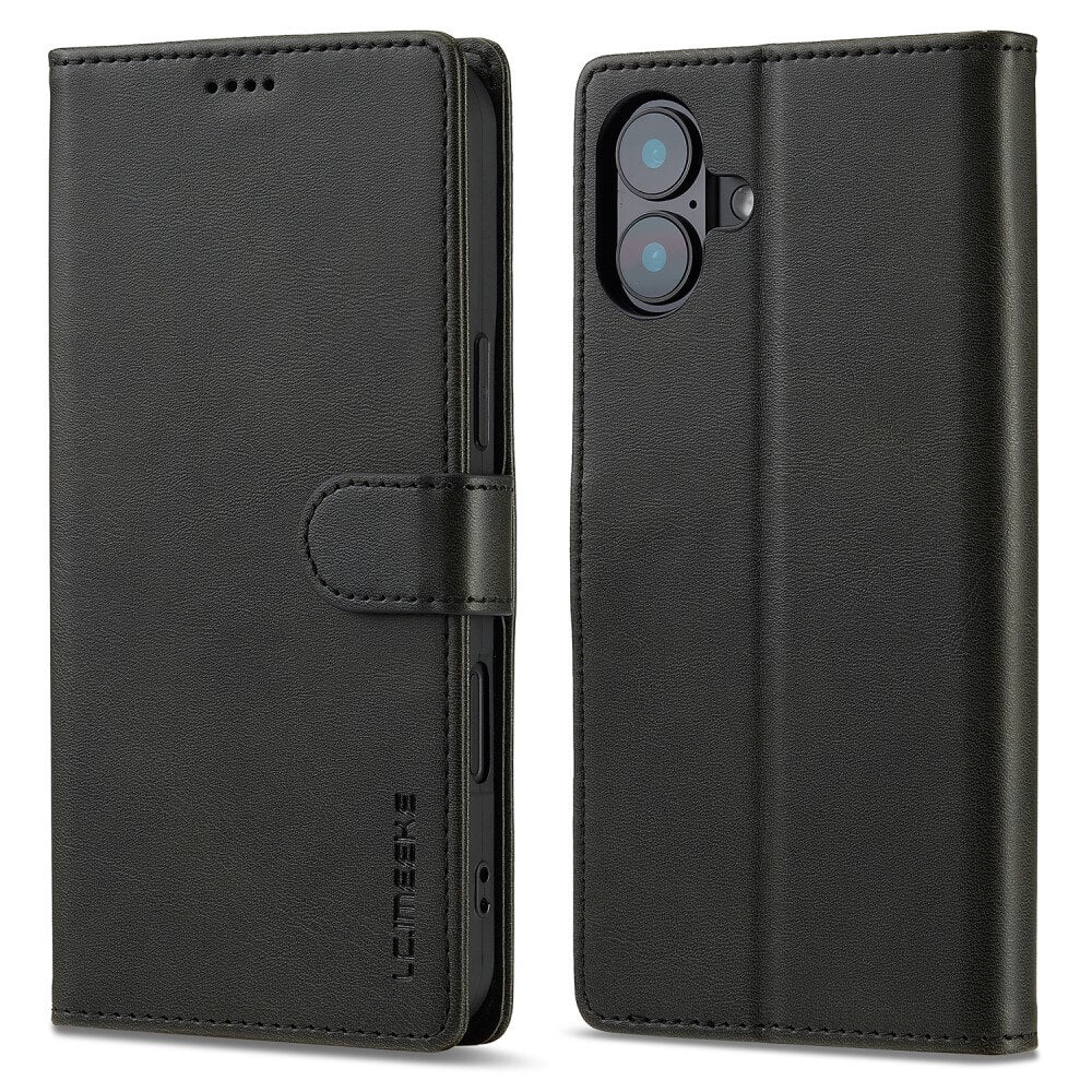 iPhone 16 Plus - LC.IMEEKE Custodia in pelle