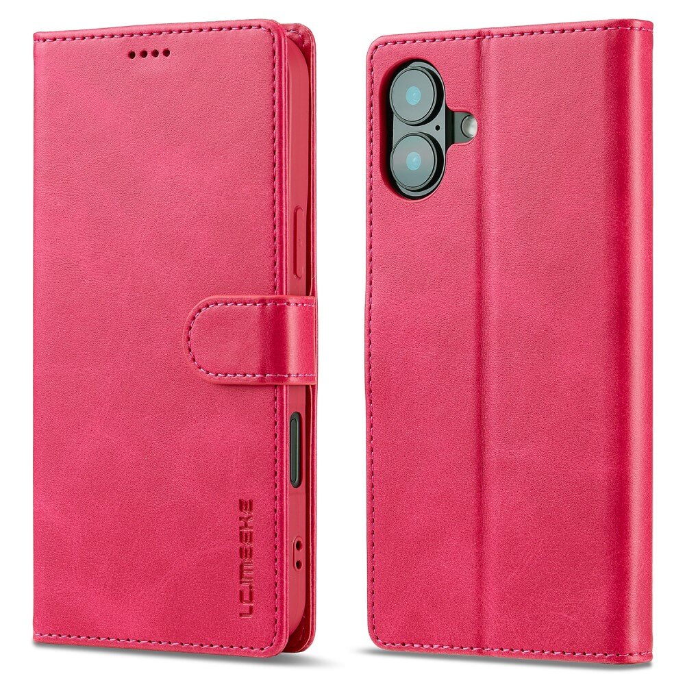 iPhone 16 Plus - LC.IMEEKE Custodia in pelle