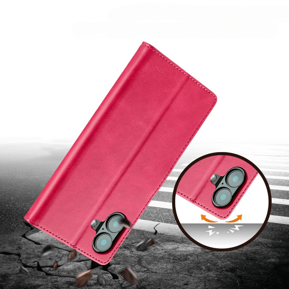 iPhone 16 Plus - LC.IMEEKE Custodia in pelle