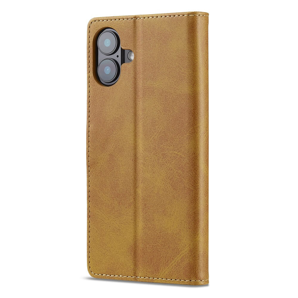 iPhone 16 Plus - LC.IMEEKE Custodia in pelle