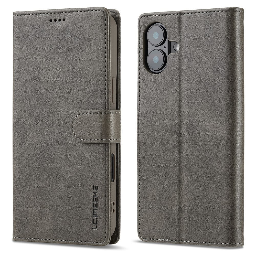 iPhone 16 Plus - LC.IMEEKE Custodia in pelle