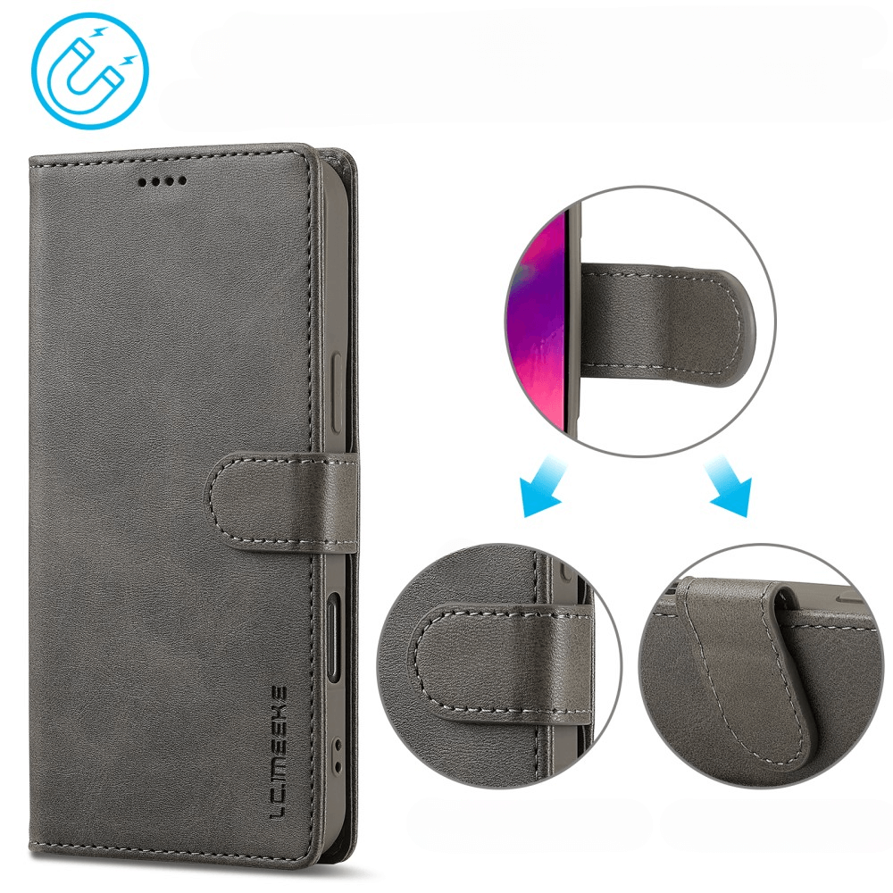 iPhone 16 Plus - LC.IMEEKE Custodia in pelle