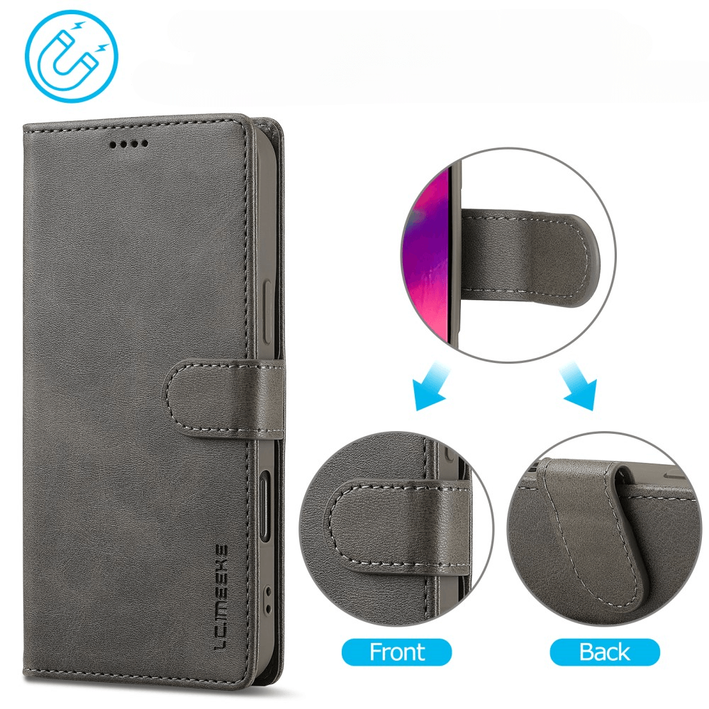 iPhone 16 Pro - LC.IMEEKE Custodia in pelle