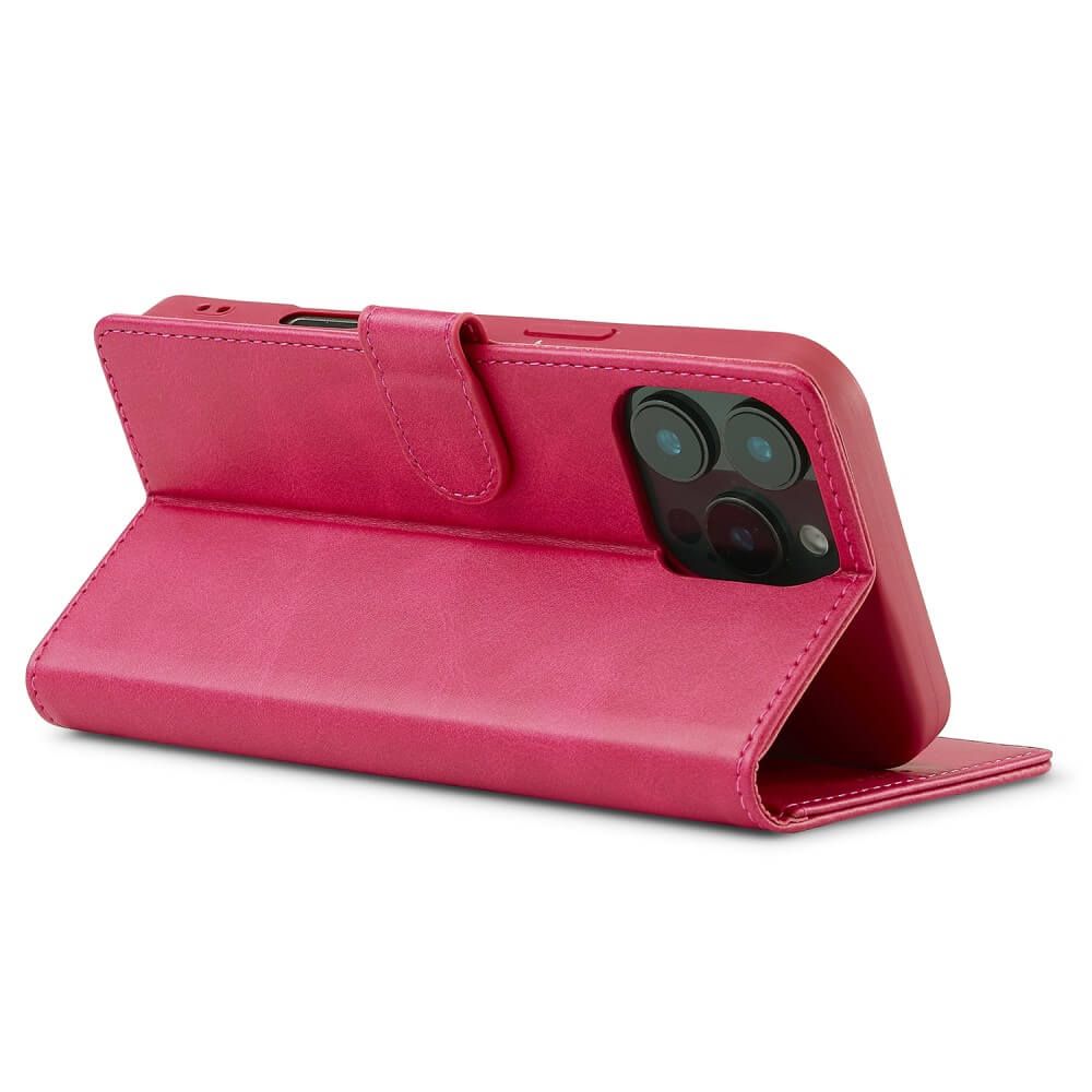 iPhone 16 Pro - LC.IMEEKE Custodia in pelle