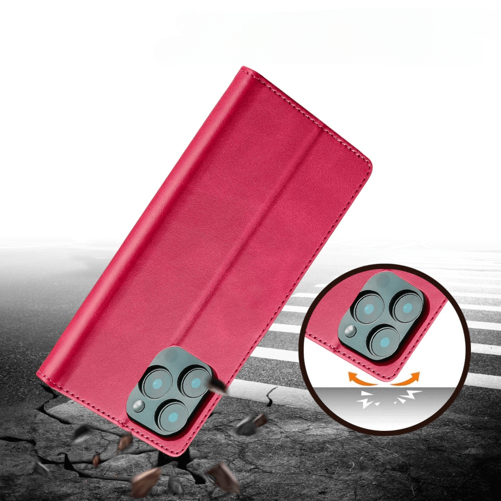 iPhone 16 Pro - LC.IMEEKE Custodia in pelle