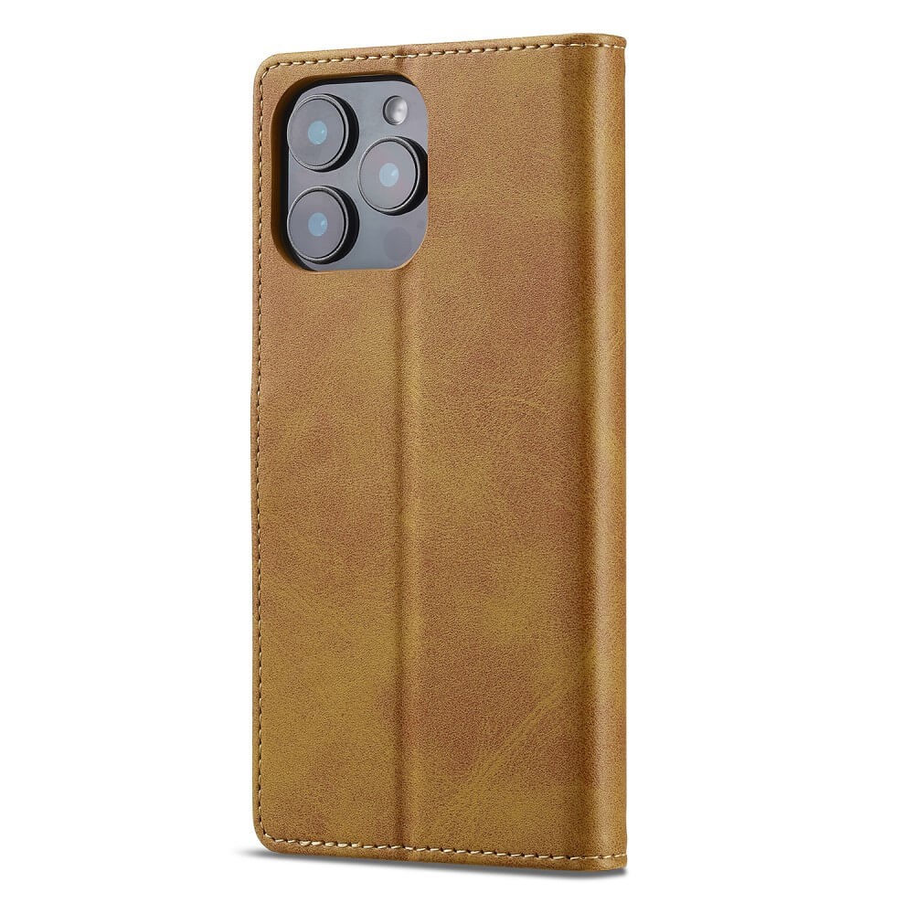 iPhone 16 Pro Max - LC.IMEEKE Custodia in pelle