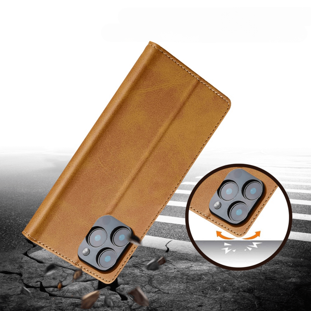 iPhone 16 Pro Max - LC.IMEEKE Custodia in pelle