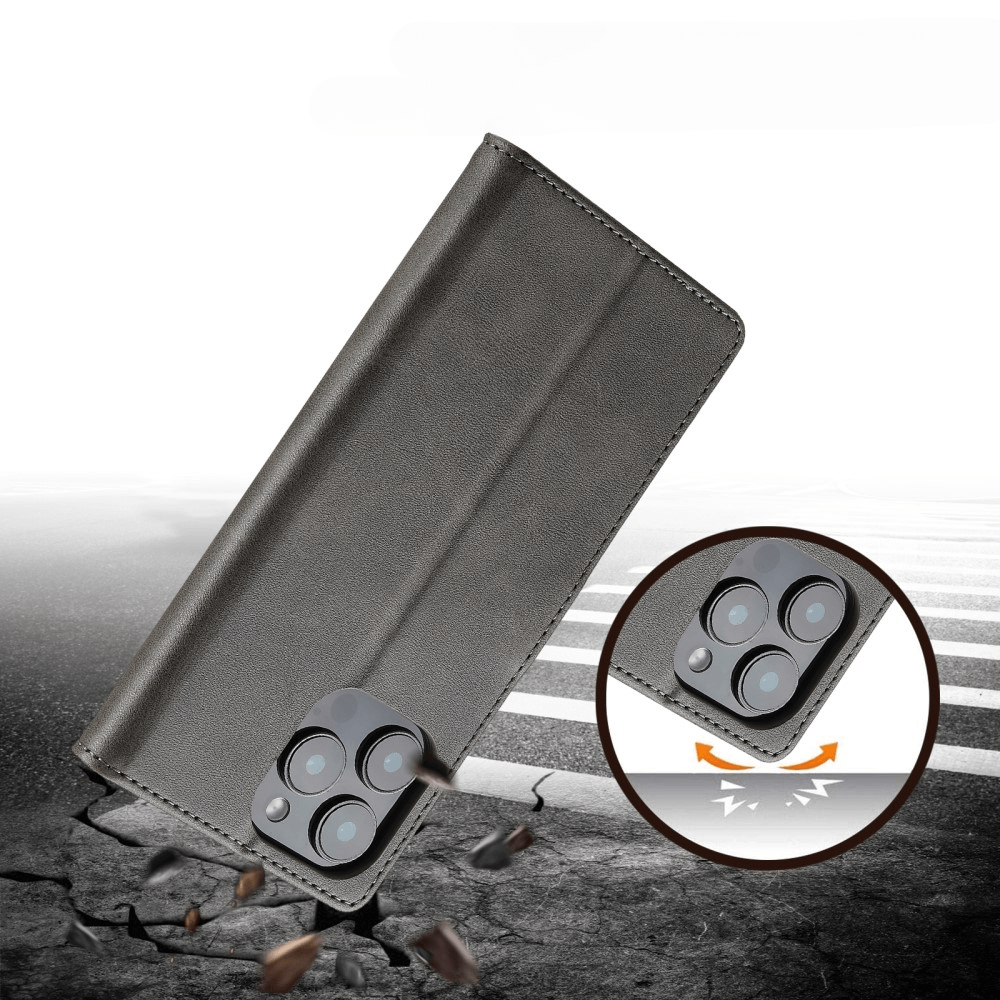 iPhone 16 Pro Max - LC.IMEEKE Custodia in pelle