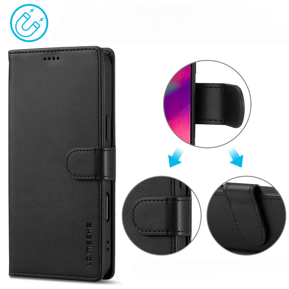 iPhone 16 Pro Max - LC.IMEEKE Custodia in pelle