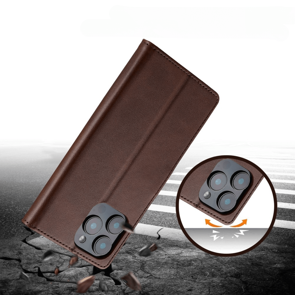 iPhone 16 Pro Max - LC.IMEEKE Custodia in pelle