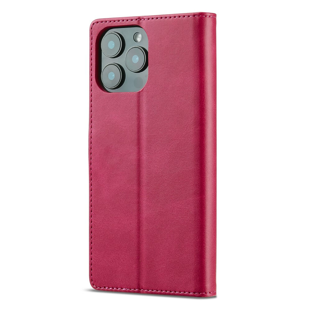 iPhone 16 Pro Max - LC.IMEEKE Custodia in pelle