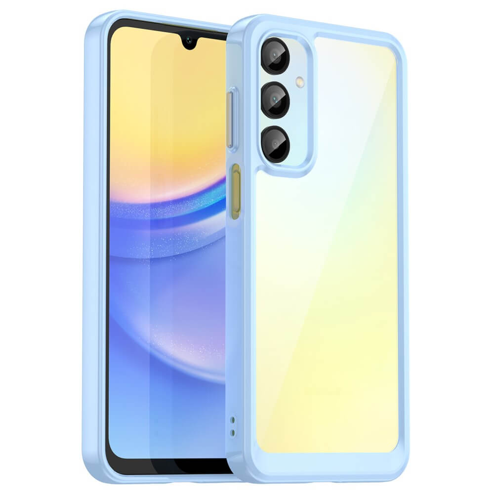 Galaxy A16 - Schützende Acryl-Handyhülle mit erhöhtem Rand