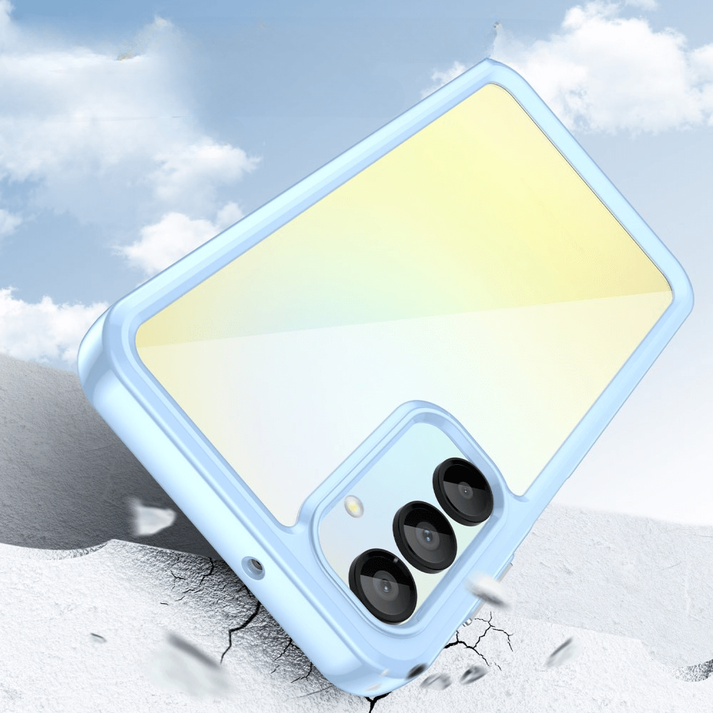 Galaxy A16 - Schützende Acryl-Handyhülle mit erhöhtem Rand