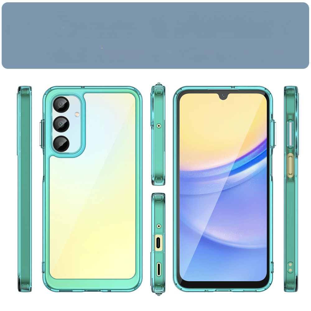 Galaxy A16 - Schützende Acryl-Handyhülle mit erhöhtem Rand