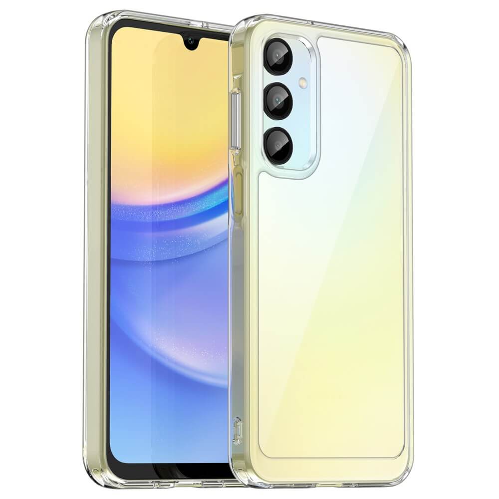 Galaxy A16 - Schützende Acryl-Handyhülle mit erhöhtem Rand
