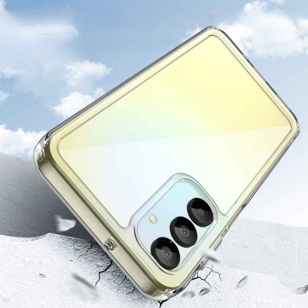 Galaxy A16 - Schützende Acryl-Handyhülle mit erhöhtem Rand