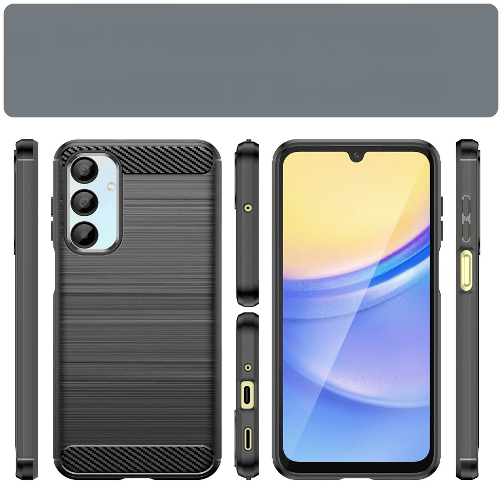 Galaxy A16 - Metall Carbon Look Hülle