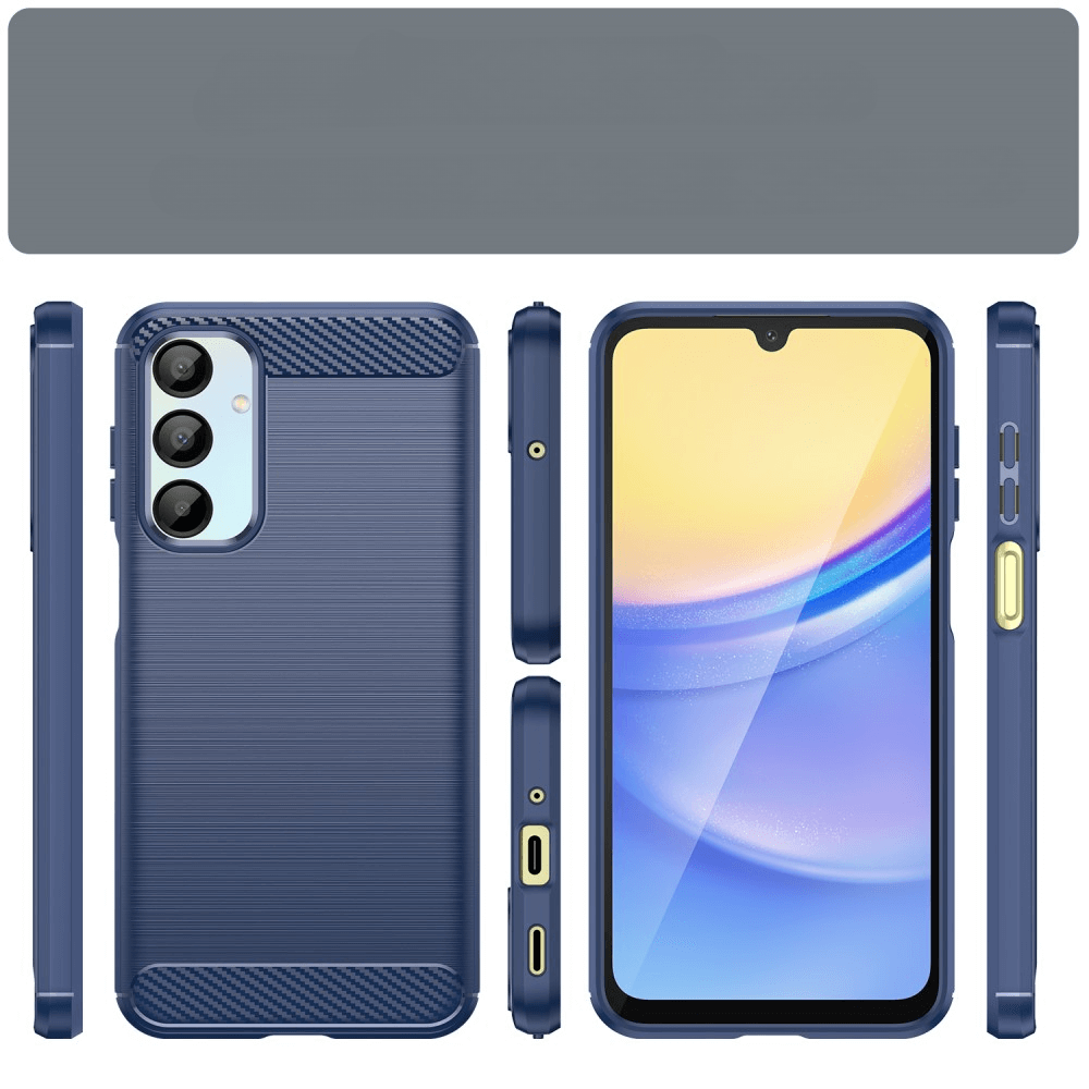 Galaxy A16 - Metall Carbon Look Hülle
