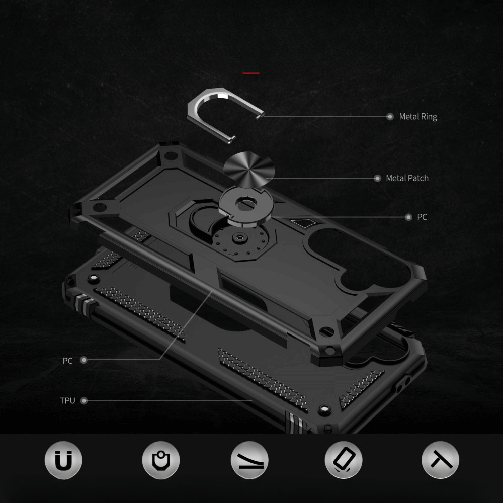 Galaxy S24 FE - Robustes Back Cover mit Kickstand