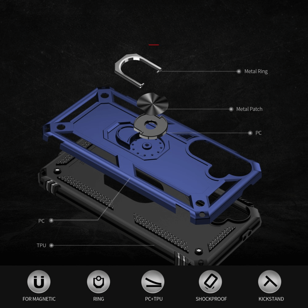 Galaxy S24 FE - Robustes Back Cover mit Kickstand