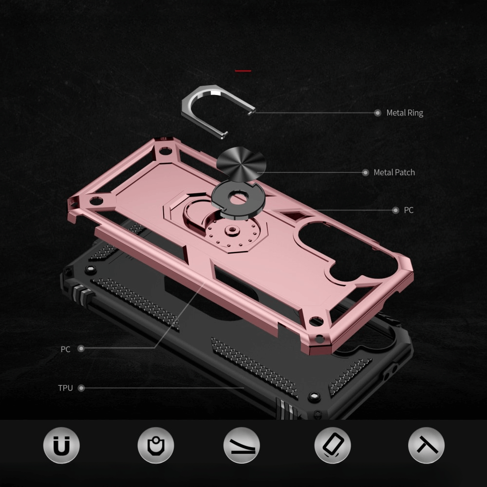 Galaxy S24 FE - Robustes Back Cover mit Kickstand