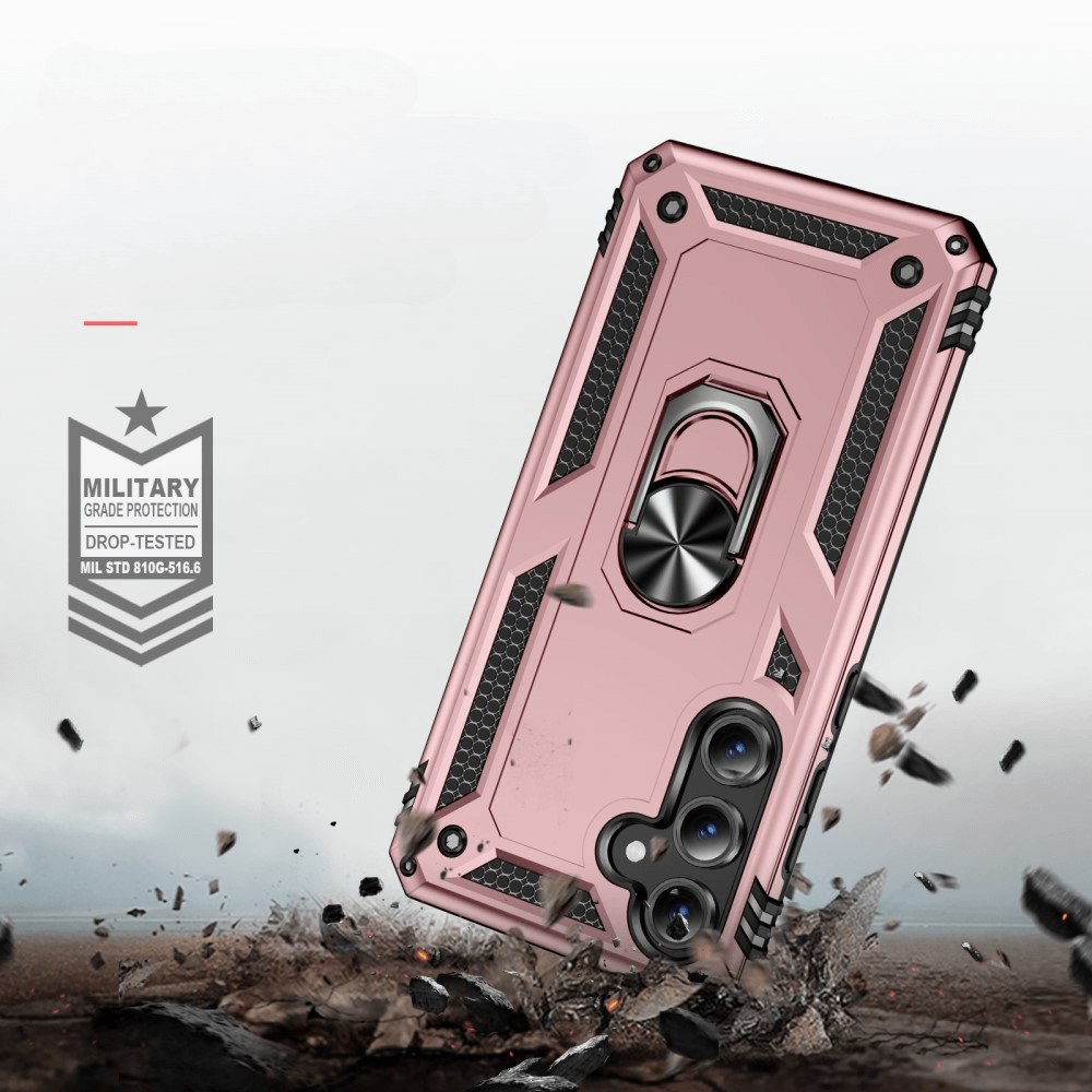 Galaxy S24 FE - Robustes Back Cover mit Kickstand