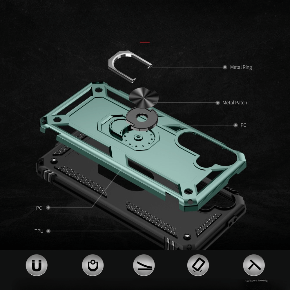 Galaxy S24 FE - Robustes Back Cover mit Kickstand