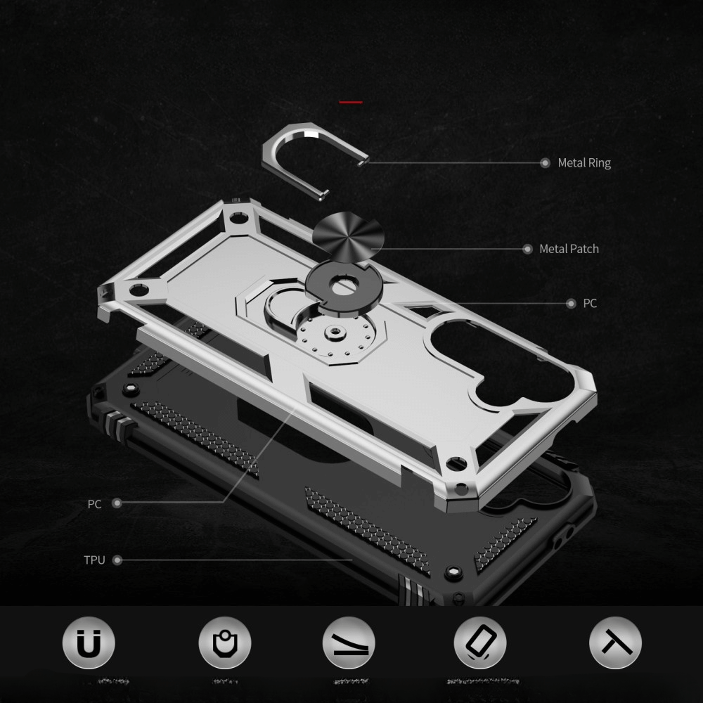 Galaxy S24 FE - Robustes Back Cover mit Kickstand