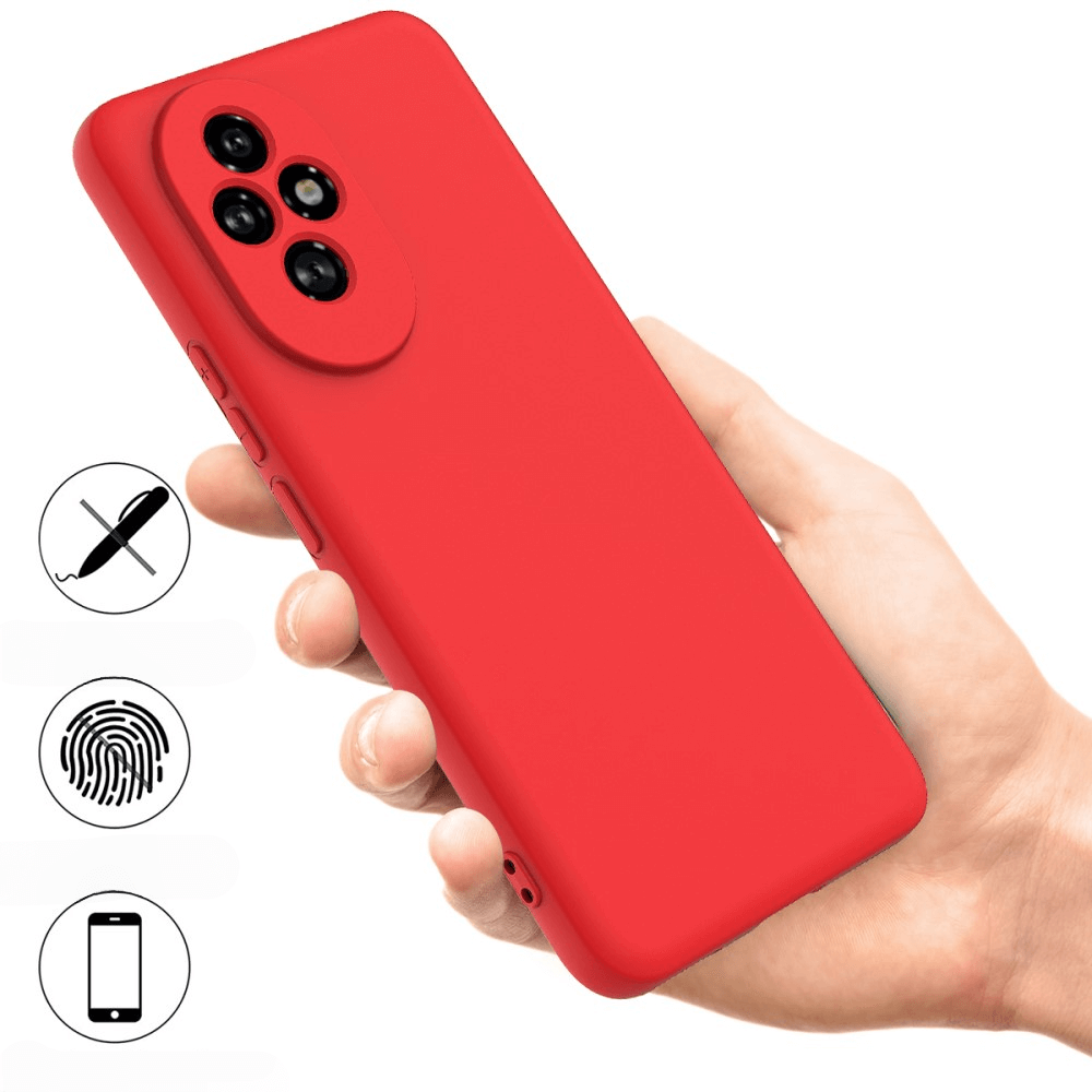 HONOR 200 Pro - Custodia in gomma siliconica