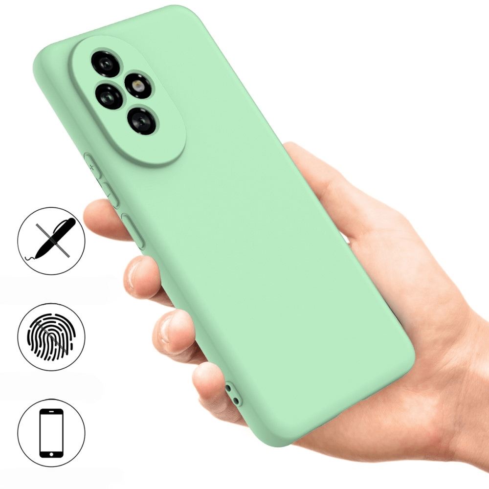 HONOR 200 Pro - Custodia in gomma siliconica