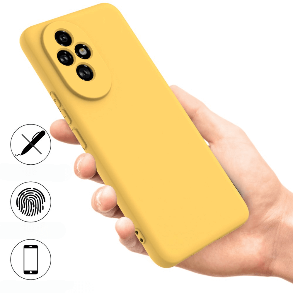 HONOR 200 Pro - Custodia in gomma siliconica