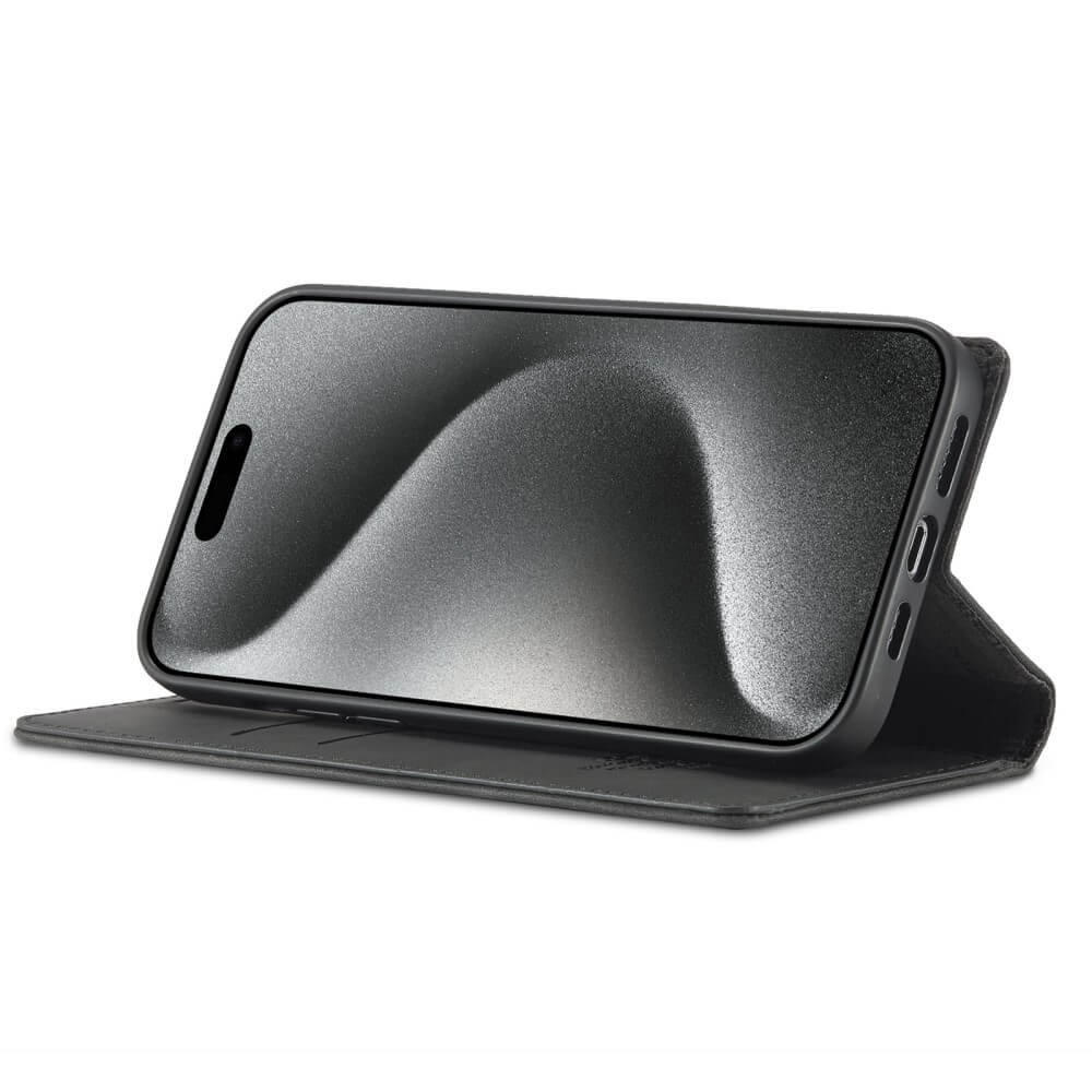 iPhone 16 Pro - LC.IMEEKE Custodia Flip Case Vintage