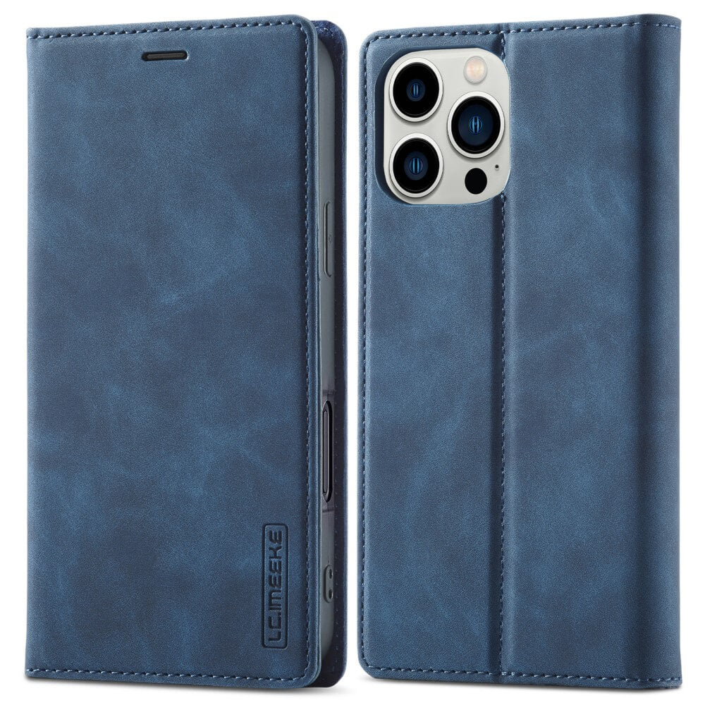 iPhone 16 Pro - LC.IMEEKE Custodia Flip Case Vintage