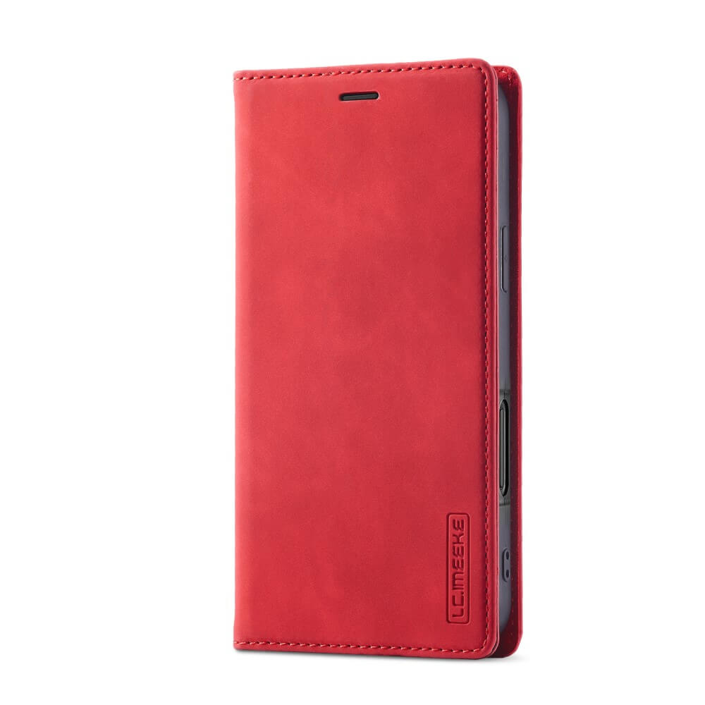 iPhone 16 Pro - LC.IMEEKE Custodia Flip Case Vintage
