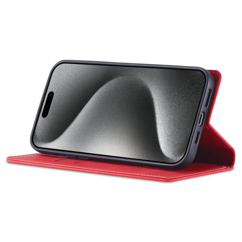 iPhone 16 Pro - LC.IMEEKE Custodia Flip Case Vintage