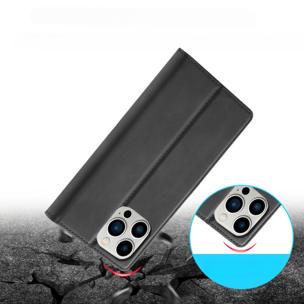 iPhone 16 Pro Max - LC.IMEEKE Custodia Flip Case Vintage