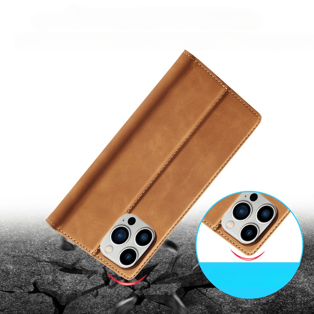 iPhone 16 Pro Max - LC.IMEEKE Custodia Flip Case Vintage